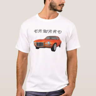 T-shirt 1972 Camaro : Muscle Car : Orange Finish :