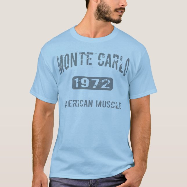 T-shirt 1972 de Monte Carlo (Devant)