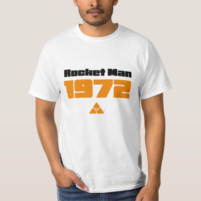T-shirt 1972 d'homme de Rocket (Devant)