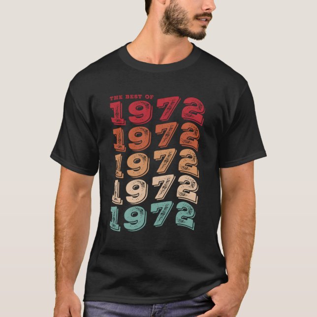 T-shirt 1972 Légende Pour 51 51E (Devant)
