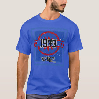 T-shirt 1973 anniversaire vintage