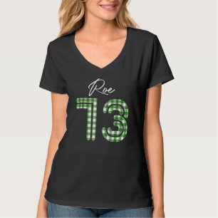 T-shirt 1973 Buffalo Plaid Prochoice Abortion Righ