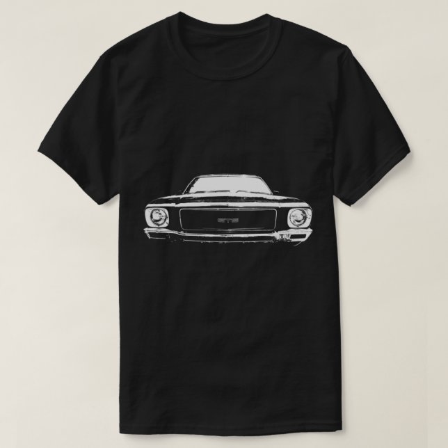 T-shirt 1973 Holden Monaro. (Design devant)