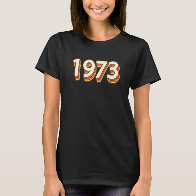 T-shirt 1973 Pro Roe 12 (Devant)