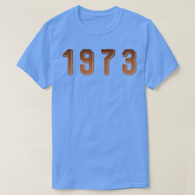 T-shirt 1973 vintage (Design devant)