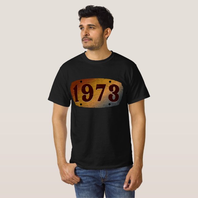 T-SHIRT 1973  VINTAGE (Devant entier)