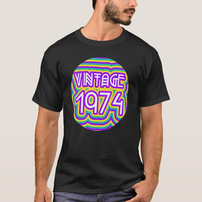 T-shirt 1974 vintage (Devant)