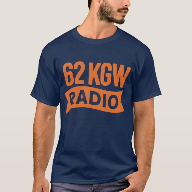 T-shirt 1975 - 62 KGW Radio (Devant)