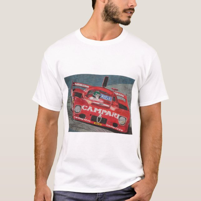 T-shirt 1975 Alfa Romeo  T33:TT:12 (Devant)
