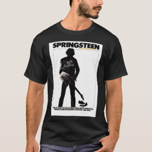 T-shirt 1975 Springsteen Concert Poster Peinture.