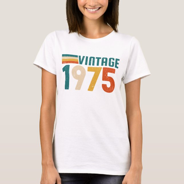 T-shirt 1975 vintage (Devant)