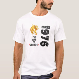 T-shirt 1976 Année De Naissance, 1976 Année Des Légendes,