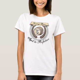 T-shirt 1976 Brew vintages de vin, quarantième