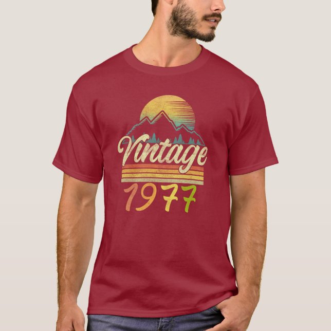 T-shirt 1977 vintage (Devant)