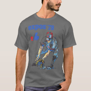 T-shirt 1978 Montréal Epos Vintage Design Rétro délavé