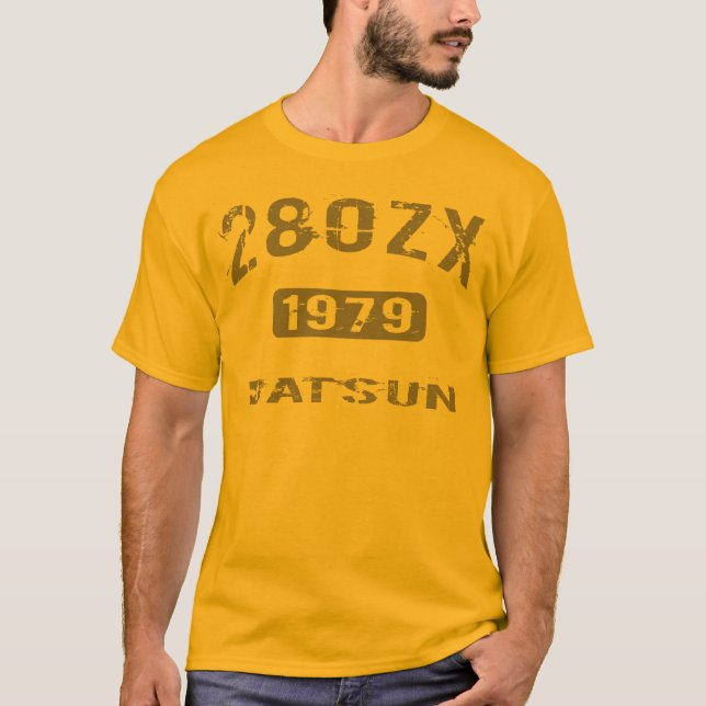 T-shirt 1979 de Datsun 280ZX (Devant)
