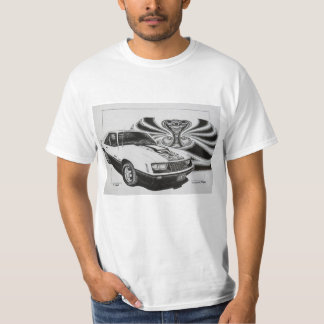 T-shirt 1979 Mustang Cobra chemise de voiture musculaire a