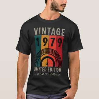 T-shirt 1979 Original Soundtrack 45nd Birthday Musichem bo