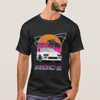 T-shirt 1980 Vague rétro Chevy Camaro Iroc Z