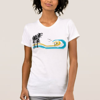 T-shirt 1980MauiPalm arbre T