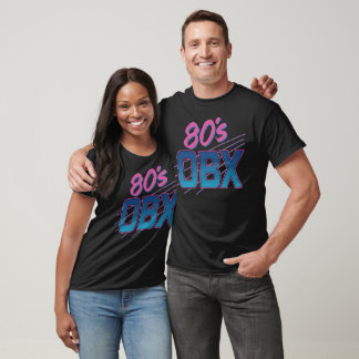 T-shirt 1980s OBX – Neon Nights & Ocean Days"