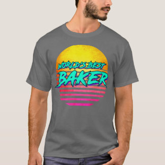 T-shirt 1980s Style Baking idée cadeau pour Baker