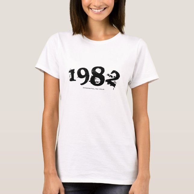 T-SHIRT 1982 (Devant)