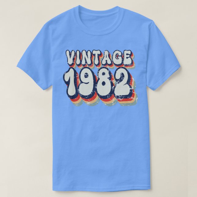 T-shirt 1982 vintage (Design devant)