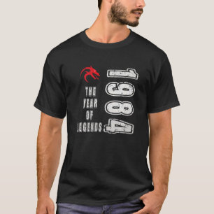 T-shirt 1984 année de naissance 1984 Année des légendes