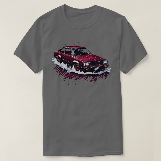 T-shirt 1984 Burdy Chevy Chevette (Design devant)