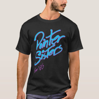 T-shirt 1985 Les Soeurs Pointeurs Rare Vintage Oser Me Era