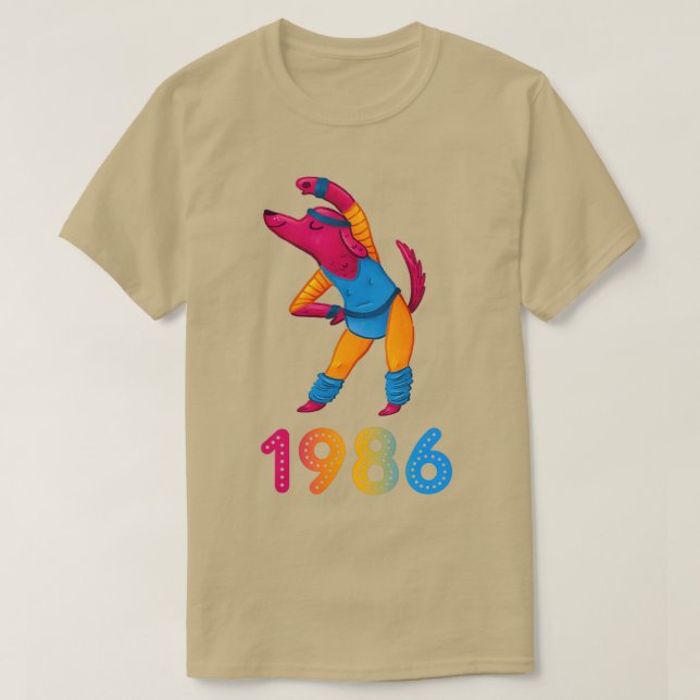 T-SHIRT 1986 (Design devant)