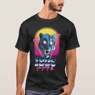 T-shirt 1987 Nouvel An du Tigre de lapin Zodiac chinois B