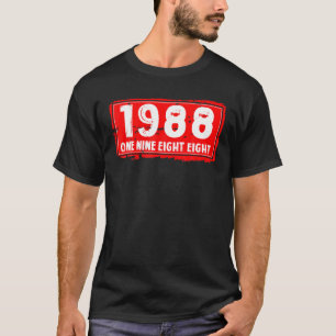 T-shirt 1988 Année De Naissance Pour Les Hommes Et Les Fem