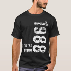 T-shirt 1988 Limited Edition 35 Ans 35e Anniversaire Cadea