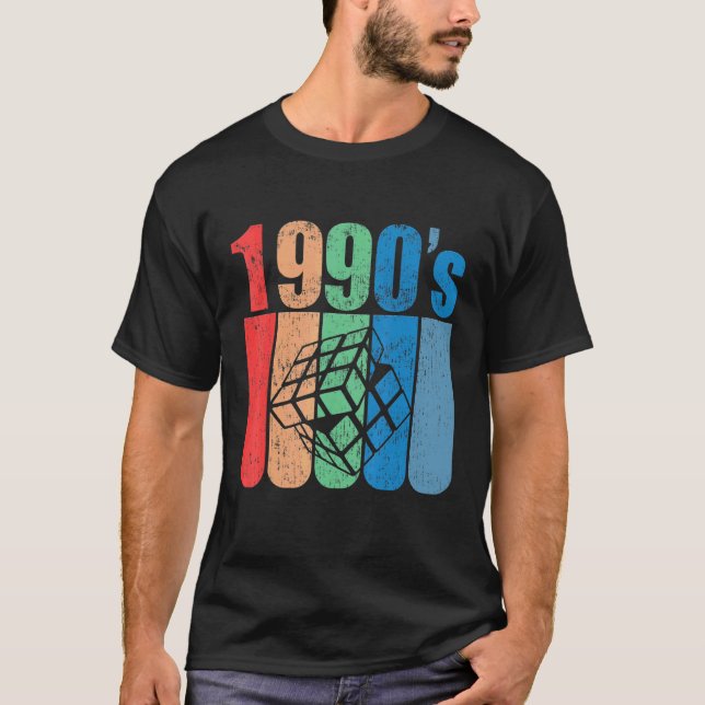 T-shirt 1990s Vêtements Femmes Hommes Vieille école 90s Co (Devant)
