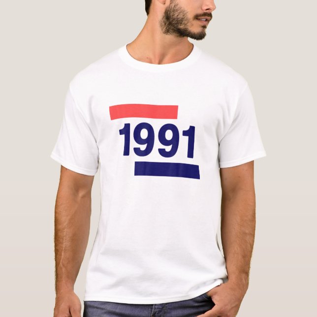 T-shirt 1991, 30E Anniversaire (Devant)