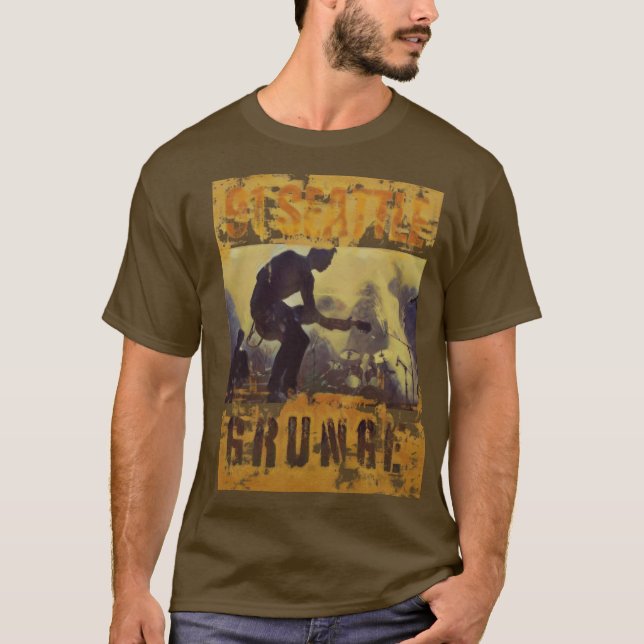 T-shirt 1991 Seattle Grunge Bands (Devant)