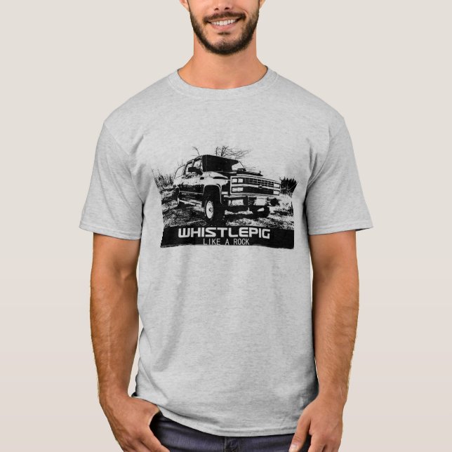 T-SHIRT 1991 WHISTLEPIG ! (Devant)