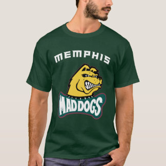 T-shirt 1995 Memphis MadDogs Retro CFL Pro Football 🏈