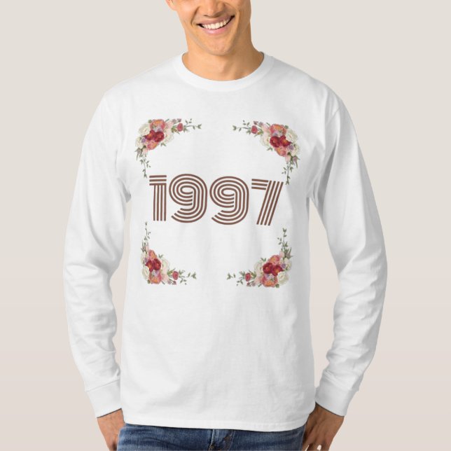 T-shirt 1997 Numéros Art Design (Devant)