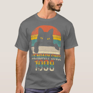 T-shirt 1998 chat vintage Funny mignon Cool amoureux des c