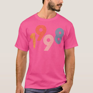 T-shirt 1998 Rétro Anniversaire Vintage