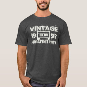 T-shirt 1999 Les plus grands succès blanc Vintage