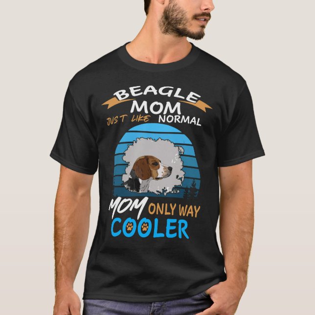 T-shirt 199 Beagle maman Glacière (Devant)