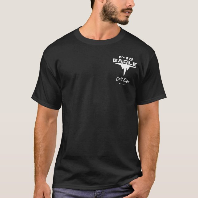 T-shirt 199th Signe de pointe d'Eagle w/Call de FS (Devant)