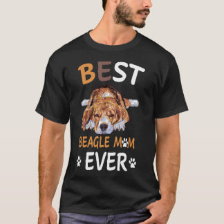 T-shirt 19 Meilleur Beagle maman jamais