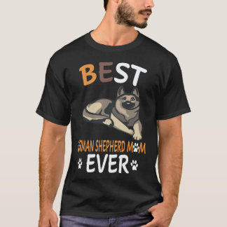 T-shirt 19 Meilleure mère de Berger allemand de tous les t