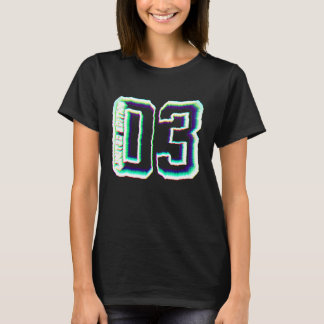 T-shirt 19 Years  2003 College 19th Birthday