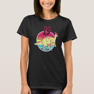 T-shirt 19e anniversaire I Parasaurolophus I Famille assor